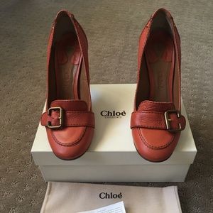 Chloe Buckle Pumps